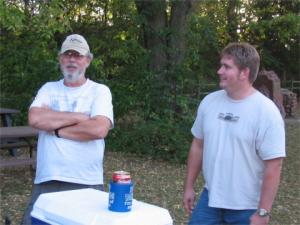 Bob Powell and Richard Morrow
